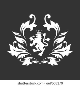 Logo de lujo real