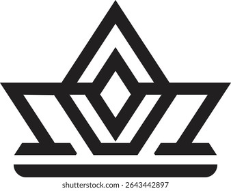 Royal Monarchy Crown Logo Design