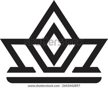 Royal Monarchy Crown Logo Design