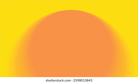 Royal orange smooth gradient background for backdrop or presentation