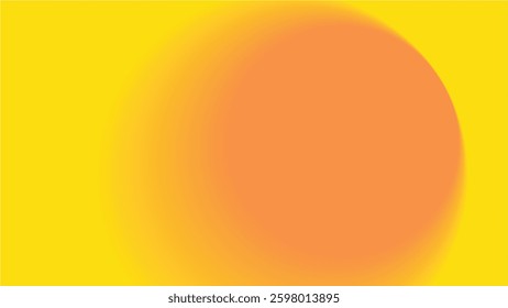 Royal orange smooth gradient background for backdrop or presentation