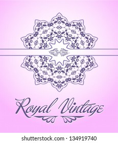 Royal pattern card