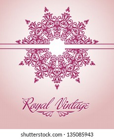 Royal pattern card
