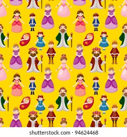  Royal people seamless pattern