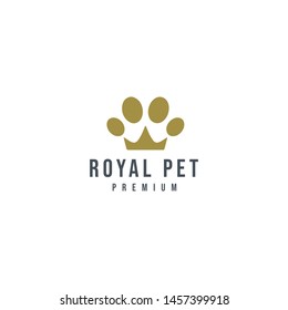 Royal Pet Logo Design Template