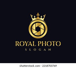 Royal Photography Logo. Professional Studio Logo