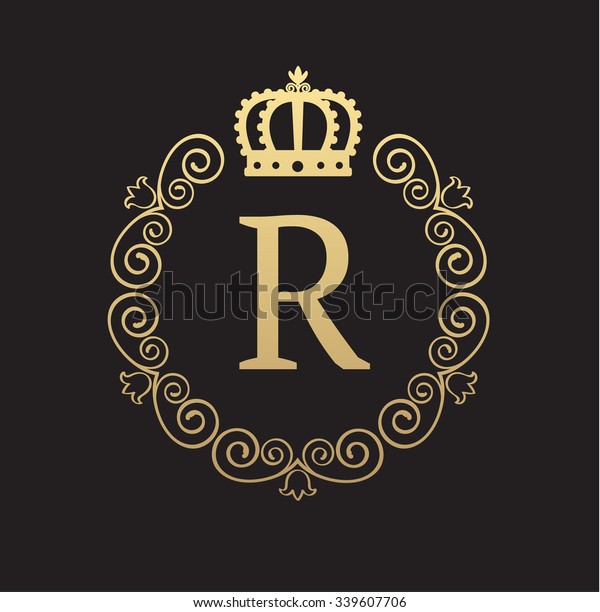 Royal Place Boutique Brand Royalty Crown Stock Vector (Royalty Free ...