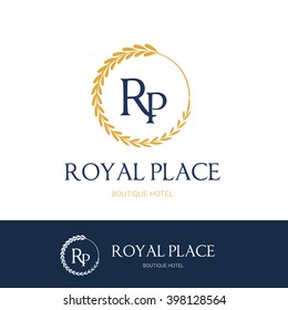 Royal Place Hotel Logo Template