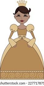 Royal Princess with Crown