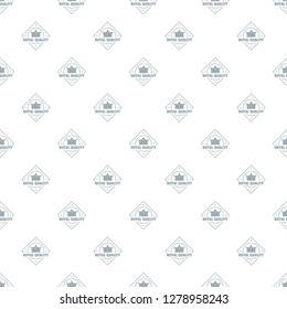 Royal quality pattern vector seamless repeat for any web design