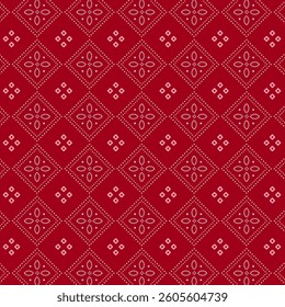 Royal Red Pattern Wedding Style Vector