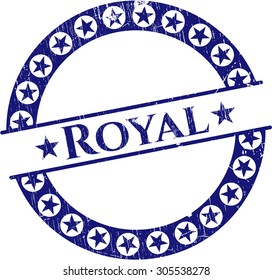 Royal rubber grunge seal