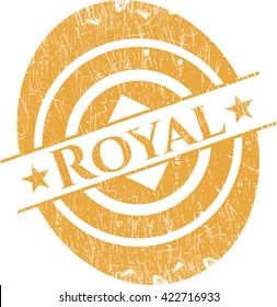 Estampilla de goma real