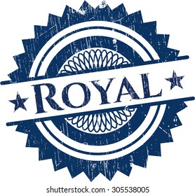 Royal rubber stamp