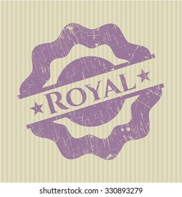 Royal rubber stamp