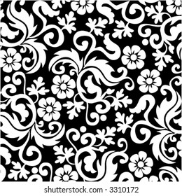 ROYAL SCROLL PATTERN VOL. WHITE 01