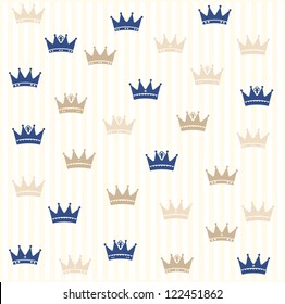 Royal seamless pattern
