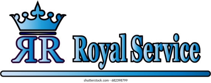 Royal Service Stock Vector (Royalty Free) 682398799 | Shutterstock