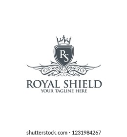 Royal Shiled Logo Design Inspiration