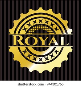 Royal shiny badge