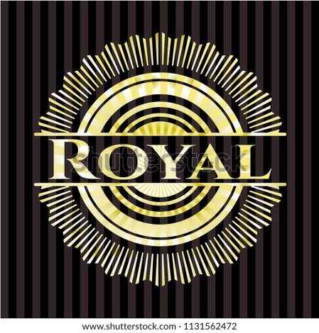 Royal shiny emblem