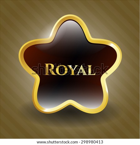 Royal shiny emblem