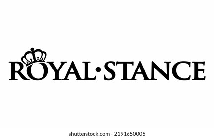 Royal Stance Emblem, Car Sticker, Decal, Vinyl, Label