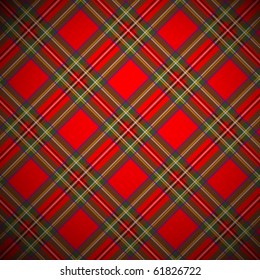 Royal Stewart Tartan Background