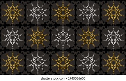 royal style geometric pattern vector, repeating linear texture without borders