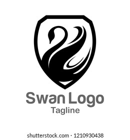 Royal Swan Logo Templates