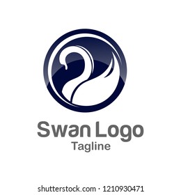 Royal Swan Logo Templates