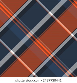 Royal Tartan Textilmuster, Produkt Check Hintergrund Stoff. Nahtloser Plaid-Vektor in dunklen und roten Farben.