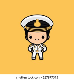 Royal Thai Navy uniform 