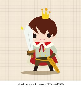 Royal theme prince elements