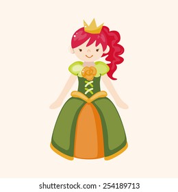 Royal theme princess elements