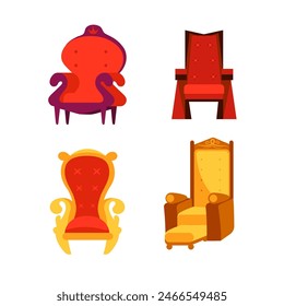 Royal thrones, Exquisite set. Fit For Kings And Queens. Soft comfortable chairs