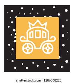 Royal train vector illustration dot texture