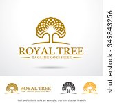 Royal Tree Logo Template Design Vector