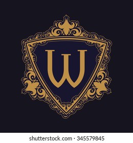 Royal Triangle Border Typeface set
