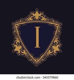 Royal Triangle Border Typeface set