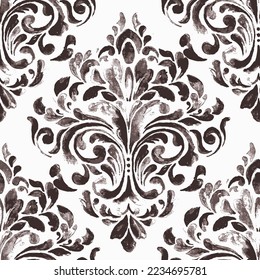 Royal Victorian trendy designs. Vector ornament decor. Baroque background textures. Luxury classic ornament background Vector. Baroque intricate design illustrations. Seamless Vintage  pattern 