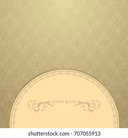royal vintage background with space for text