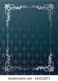 Cubierta real vintage en formato vectorial editable
