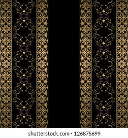 Royal vintage damask vector background