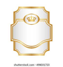 Royal vintage label.