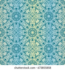 Royal wallpaper seamless floral pattern, Luxury background.