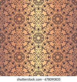 Royal wallpaper seamless floral pattern, Luxury background.