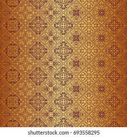 Royal wallpaper seamless floral pattern, Luxury background.