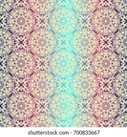 Royal wallpaper seamless floral pattern, Luxury background.