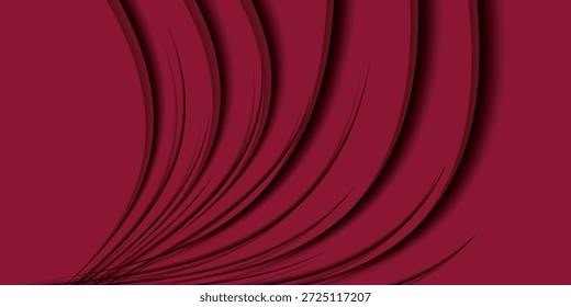 Patrón sin fisuras de vino tinto real con textura de ruido. Bolso de seda o terciopelo marrón de lujo con brillo delicado. Fondo de Vector